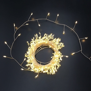 LED kobber lyskæde - 50 lys 100 lys 200 lys 300 lys